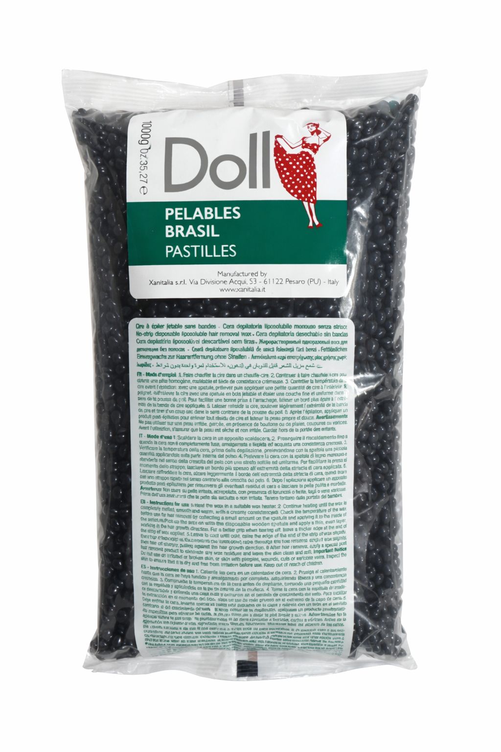 Doll-Wax Removal Black 1000gr