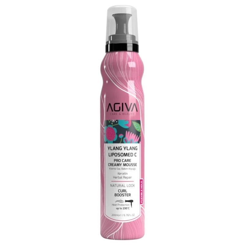 Agiva-Ylang Ylang Lipozom C Pro Care Hair Mousse 200ml