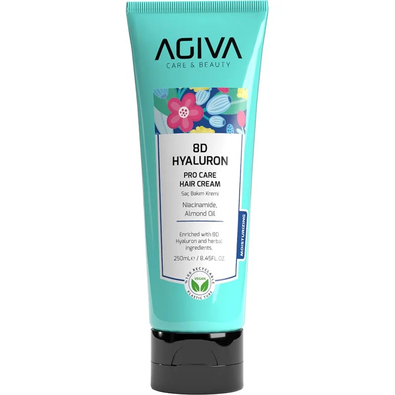 Agiva-8D Hyaluron Pro Care Hair Cream 250ml