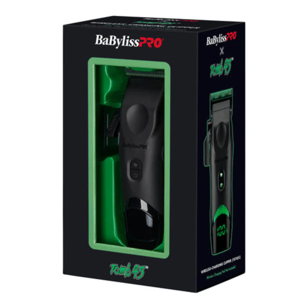 BabylissPro X Tomb45 Wireless Charging Clipper