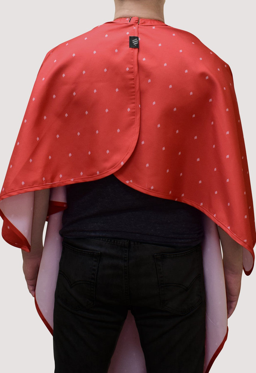 Barber Strong Shield Cape-Red