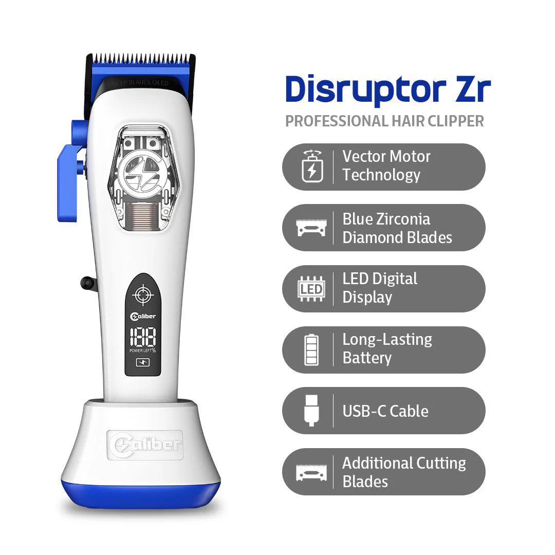 Caliber Disruptor ZR Vector Motor Digital Display Professional Clipper