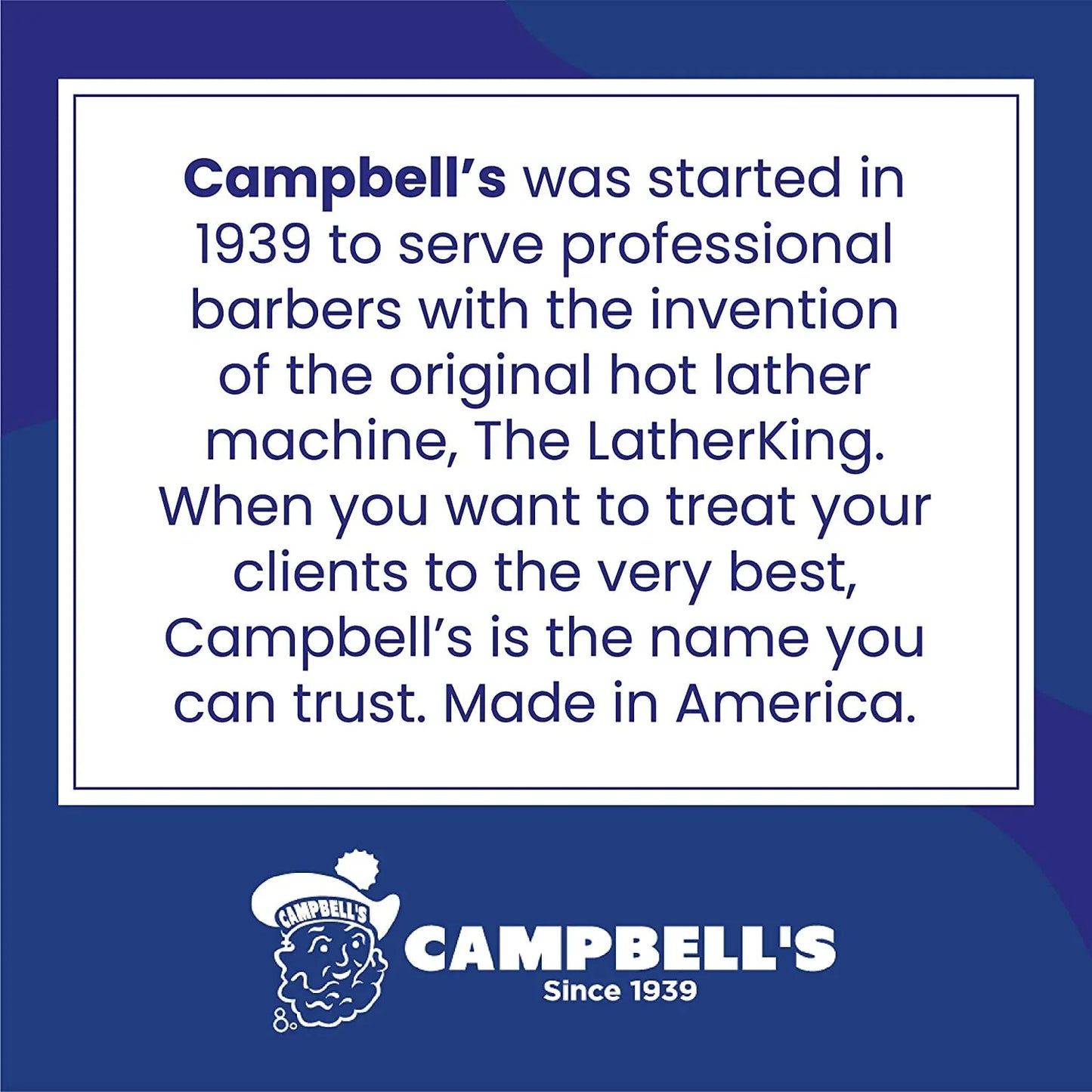 Campbell’s Next Generation Latherking Lather Machine