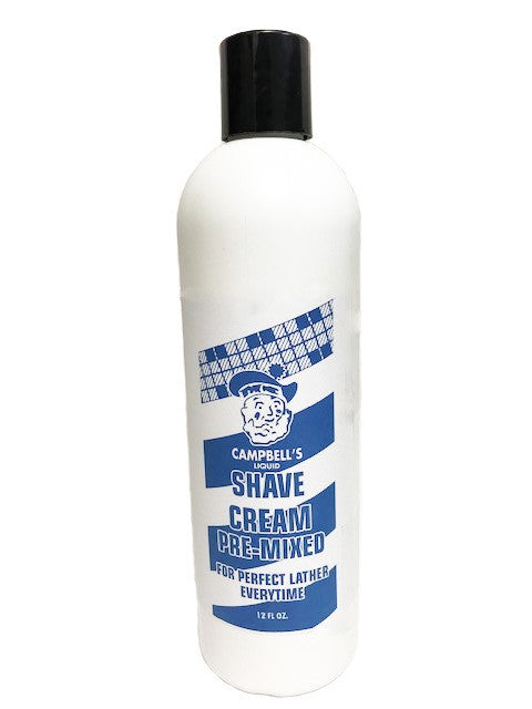 Campbell's Shave Cream PRE-MIXED 12oz.