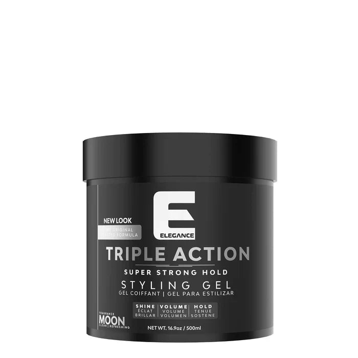 Elegance-Hair Gel Triple Action Moon (Silver)