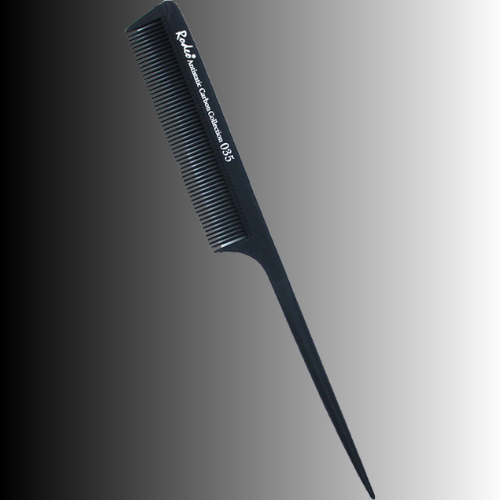 Rodeo Antistatic Carbon Tail Hair Comb 035
