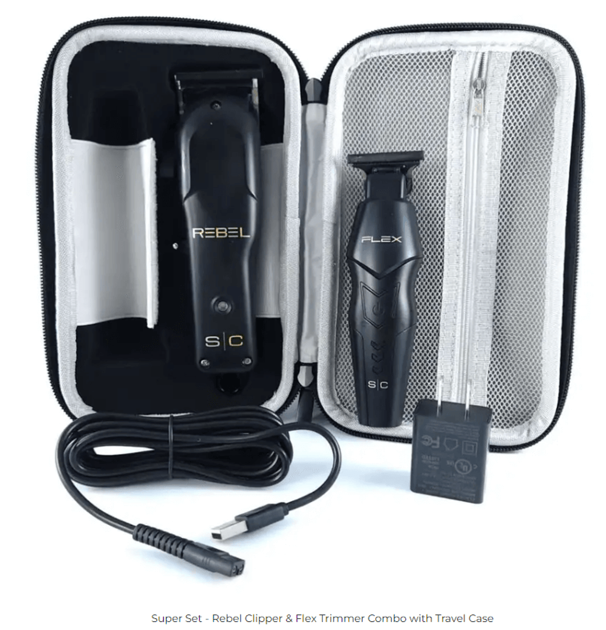 Stylecraft Super Set Rebel Cordless Hair Clipper & Flex Cordless Hair Trimmer Set