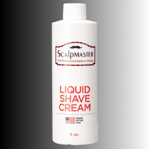 Scalpmaster-Liquid Shave Cream 8OZ