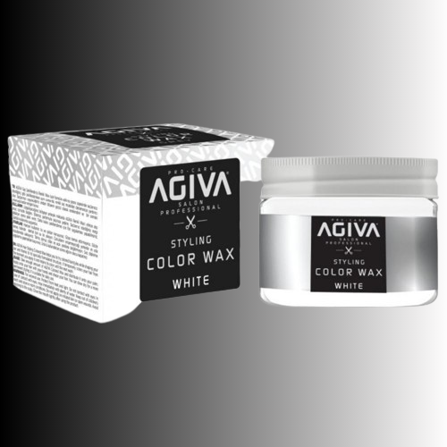 Agiva-Hair Color Wax White 120ml