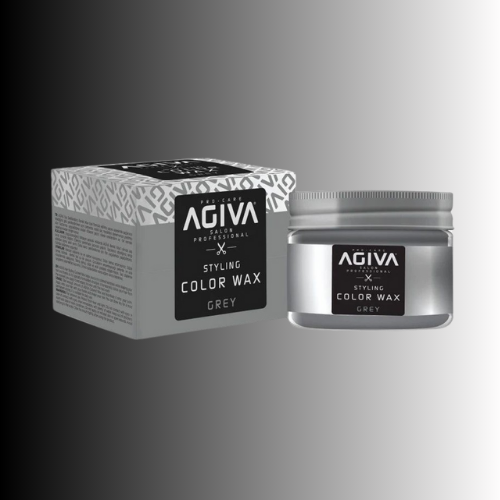 Agiva-Hair Color Wax Grey 120ml