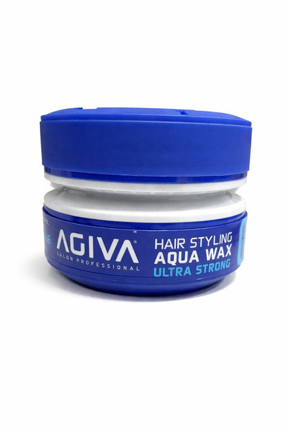 Agiva-Styling Aqua Hair Wax Ultra Strong 02 Navy Blue-175ml