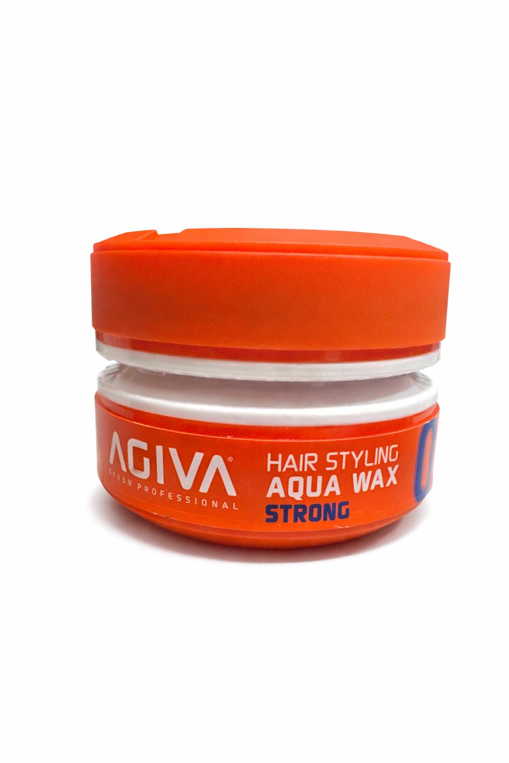 Agiva-Styling Aqua Hair Wax Strong 01 Orange -175ml