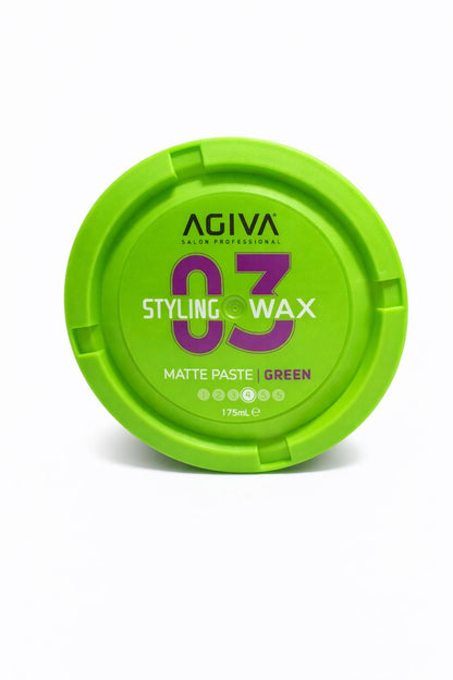 Agiva-Styling Hair Wax Matte Paste 03 Green-175