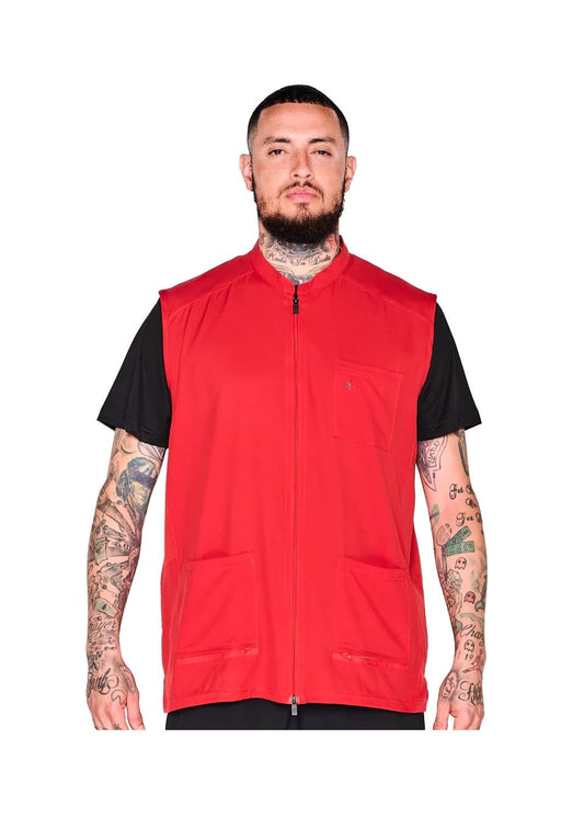 Barber Strong-Barber Vest Red