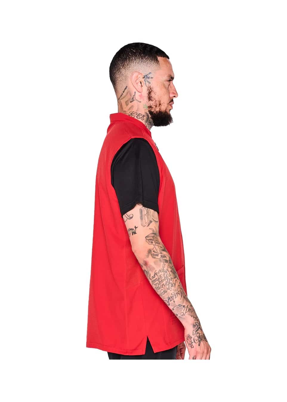 Barber Strong-Barber Vest Red