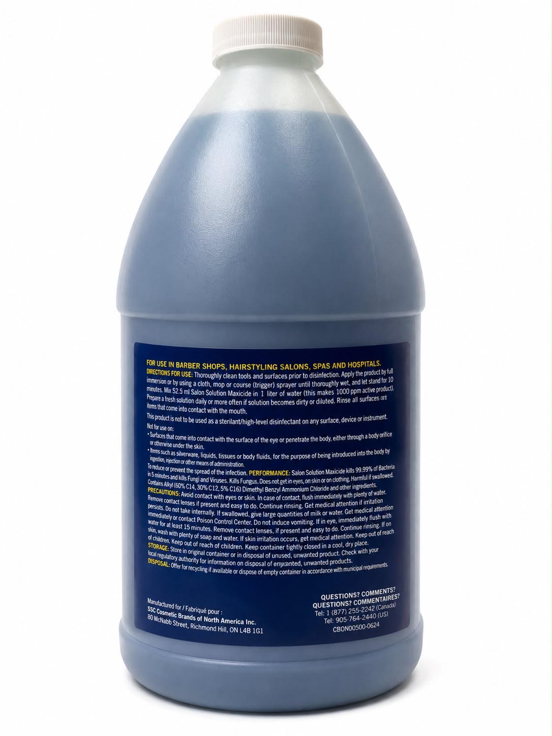 MAXICIDE Salon Solution – 64 oz (1.89 L)