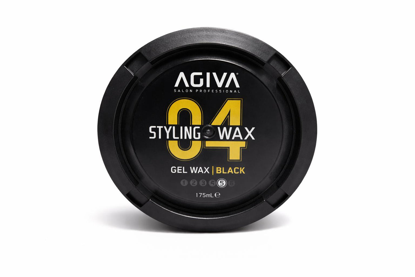 Agiva-Styling Hair Gel Wax 04 Black-175ml