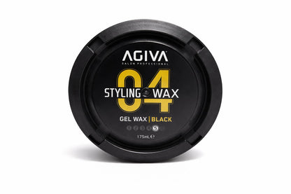 Agiva-Styling Hair Gel Wax 04 Black-175ml