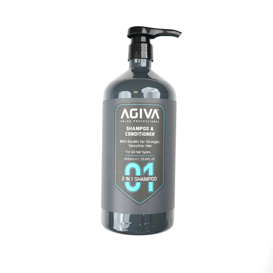 Agiva-2in1 Shampoo & Conditioner 1000ml