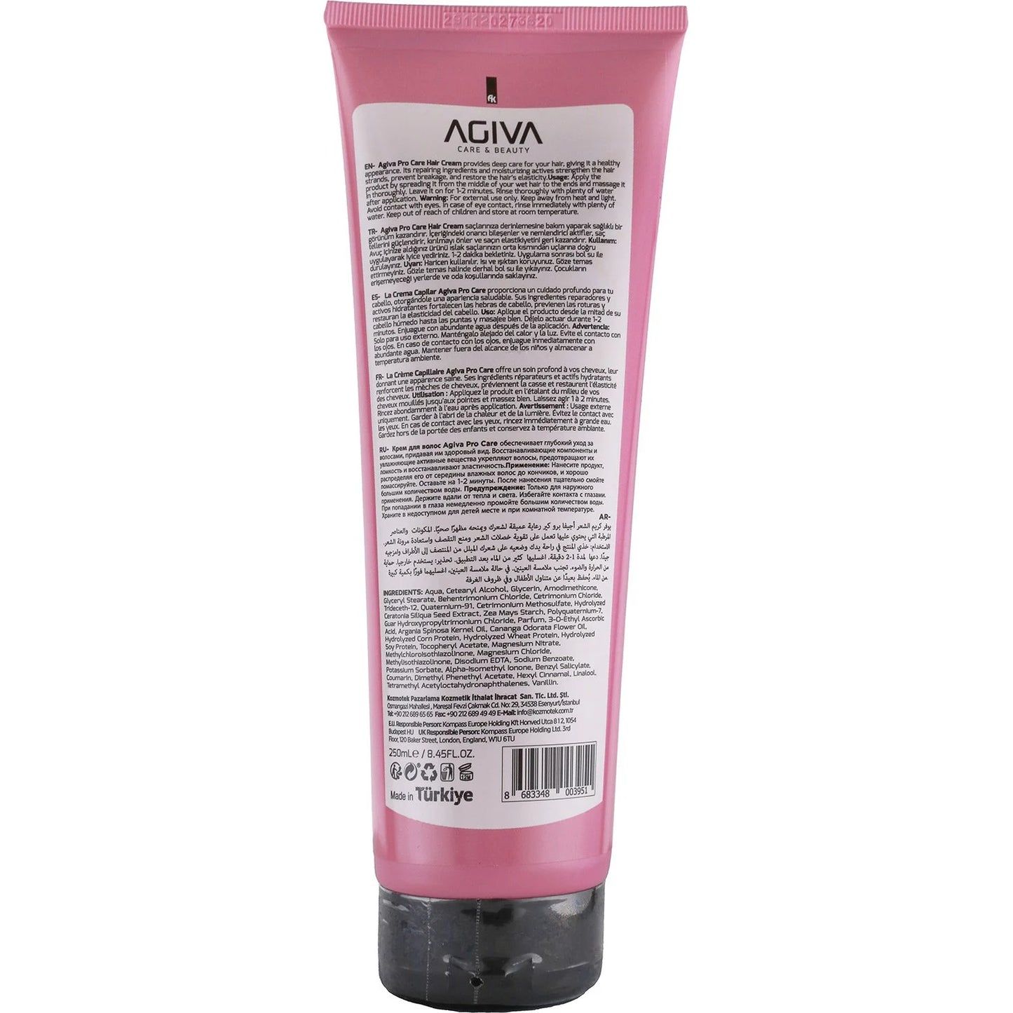 Agiva-Ylang Ylang Lipozom C Pro Care Hair Cream 250ml