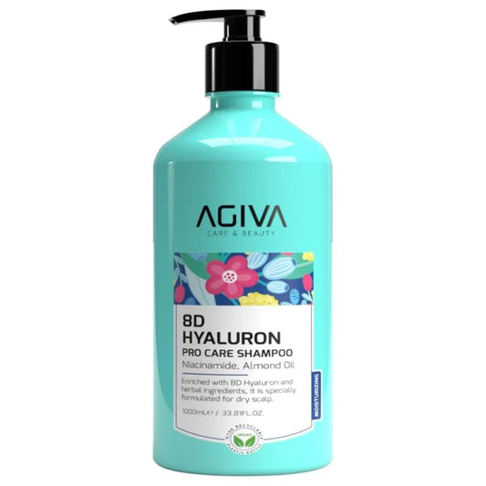 Agiva-8D Hyaluron Pro Care Shampoo 1000ml