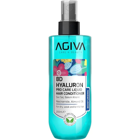 Agiva 8D Hyaluron Pro Care Liquid Hair Conditioner 200ml