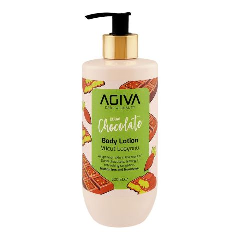 Agiva Care & Beauty Body Lotion Dubai Chocolate 500ml