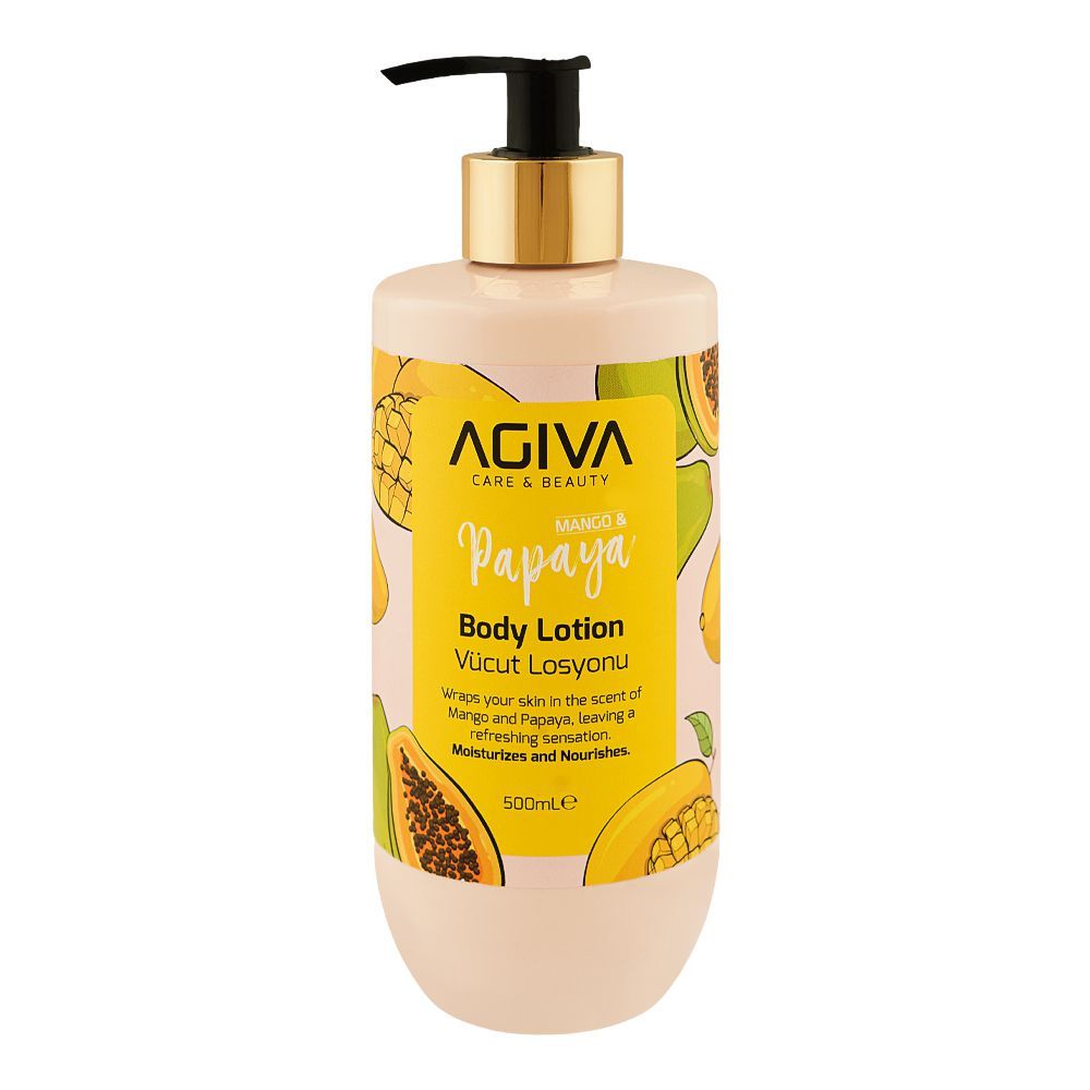 Agiva Care & Beauty Body Lotion Mango Papaya 500ml
