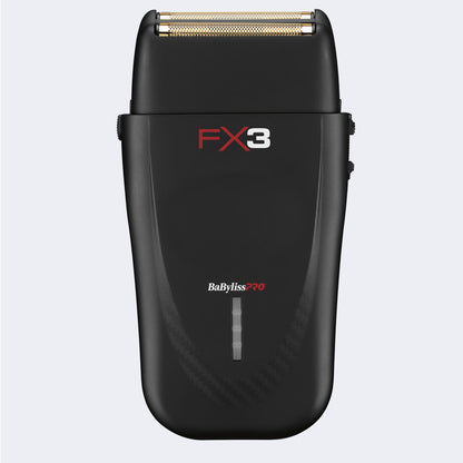BabylissPro-FX3 Double Foil Shaver Black