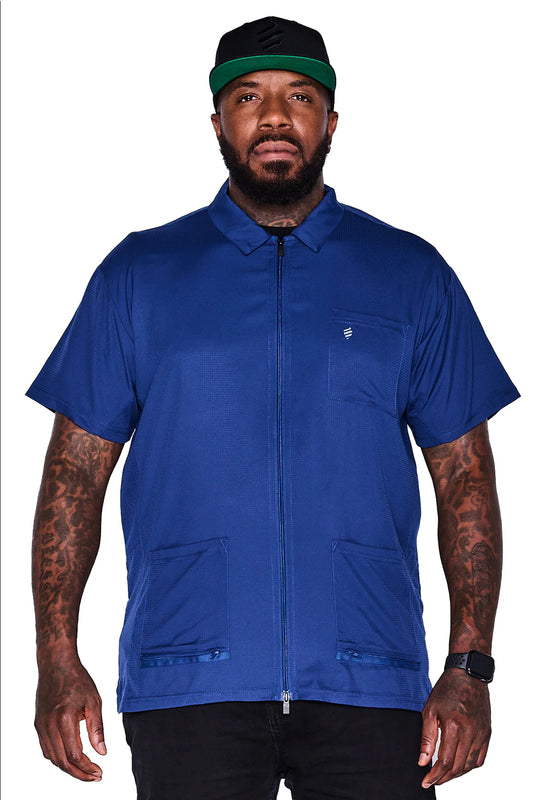 Barber Strong-Barber Jacket Blue