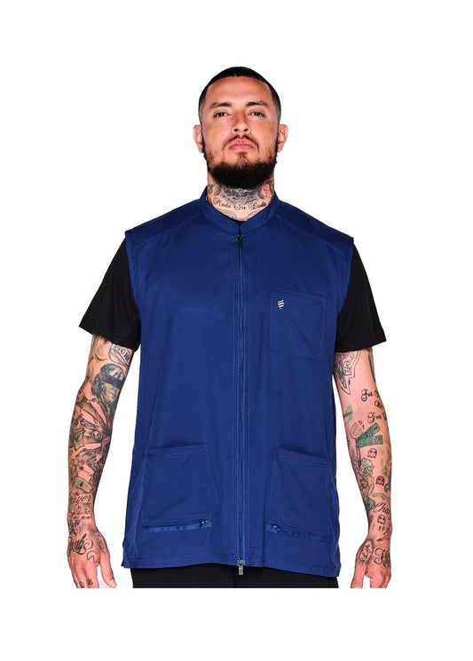 Barber Strong-Barber Vest Blue