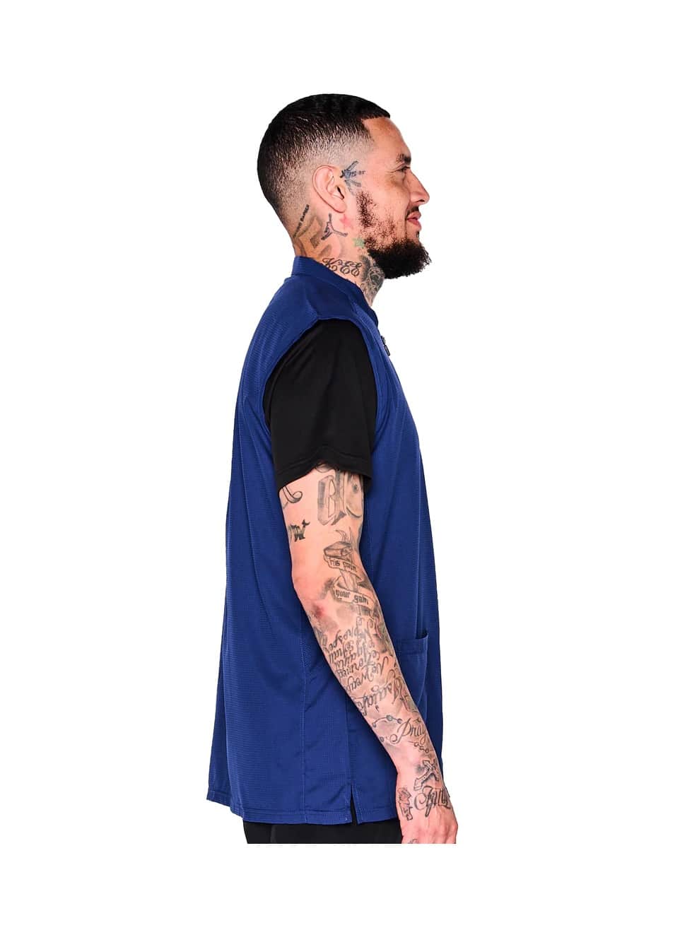 Barber Strong-Barber Vest Blue