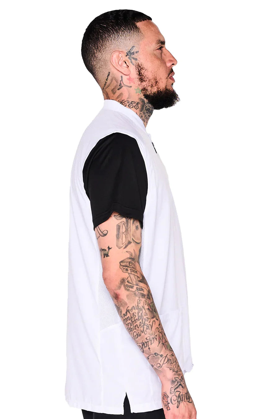 Barber Strong-Barber Vest White