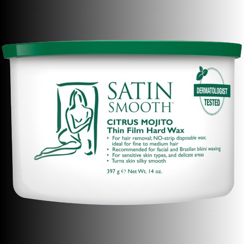 Satin Smooth Pebble Wax Citrus Mojito Thin-Film Hard Wax 14oz