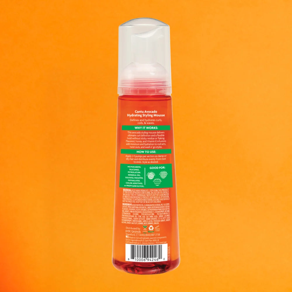 Cantu Avocado Hydrating Mousse 8.4 oz.