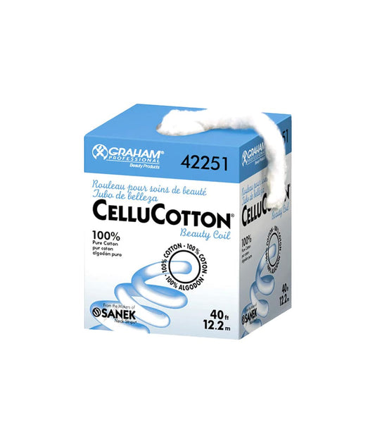 CelluCotton® Beauty Coil – 100% Pure Cotton (40 ft / 12.2 m)