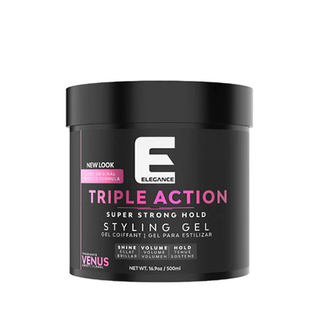 Elegance-Hair Gel Triple Action Venus (Pink)