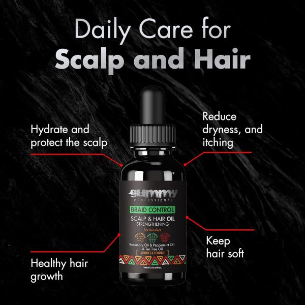GUMMY-Braid Control Scalp & hair Oil 100ml
