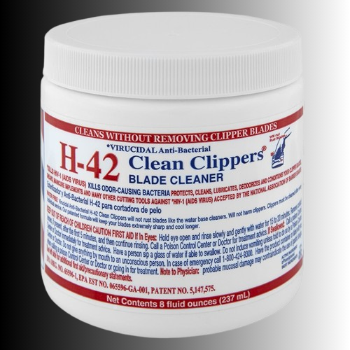 H-42 Clean Clippers Jar 8 oz.
