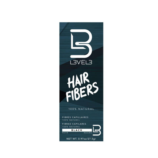 LEVEL3 Hair Fibers Black 0.97 oz./27.5gr