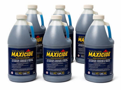 MAXICIDE Salon Solution – Case of 6 (64 oz / 1.89 L Each)