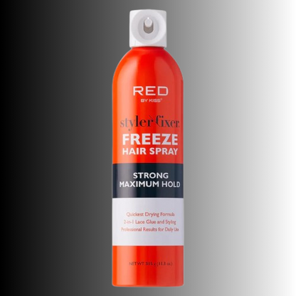 Red Freeze Hair Spray Strong Max Hold 11.1 oz.