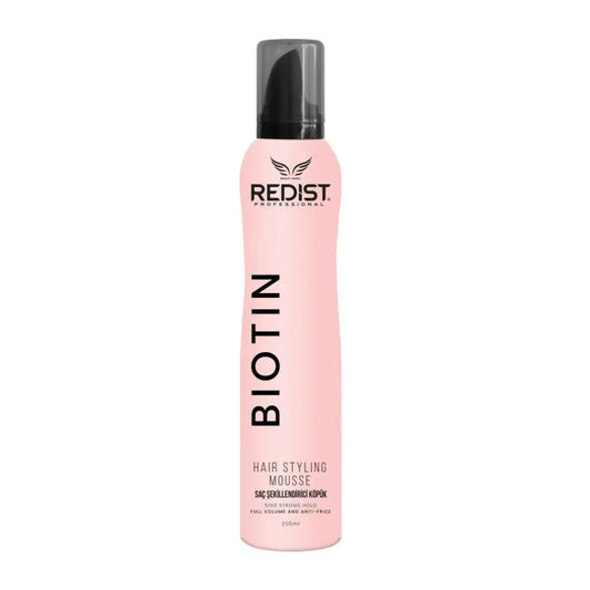 Redist-Biotin Hair Styling Mousse Strong Hold 200ml