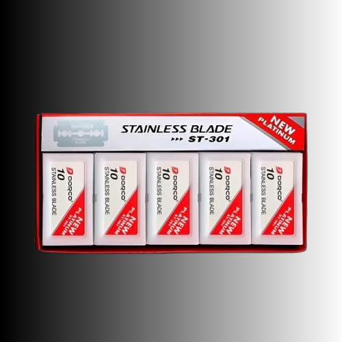 Dorco Double Edge Razors Red (100 CT) – Golden Barber Supply