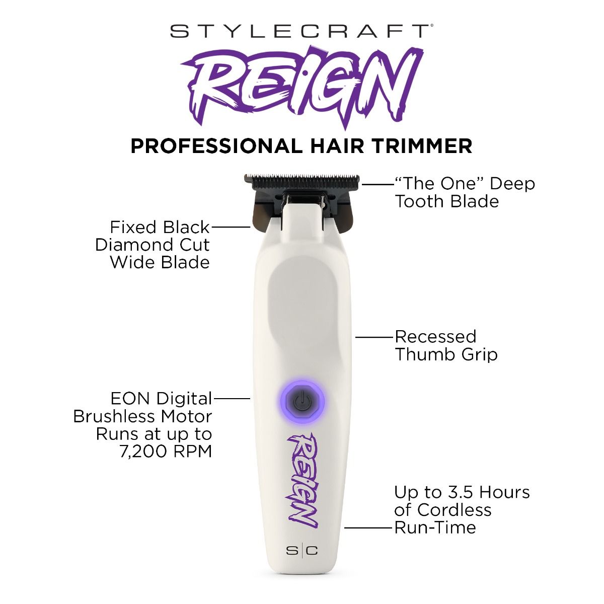 STYLECRAFT REIGN TRIMMER | SC422W