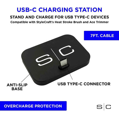 STYLECRAFT USB-C CHARGING STANTION