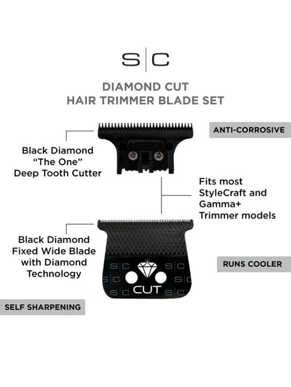 StyleCraft Diamond Cut Blade “The One” Set | SC541B