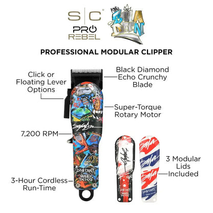 StyleCraft Pro Rebel Clipper - King Saladeen Edition
