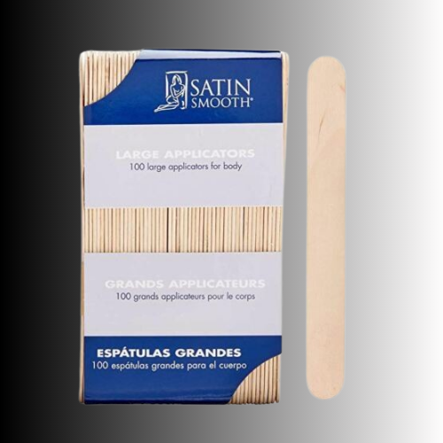 Satin Smooth Large Wood Applicators 100 pk