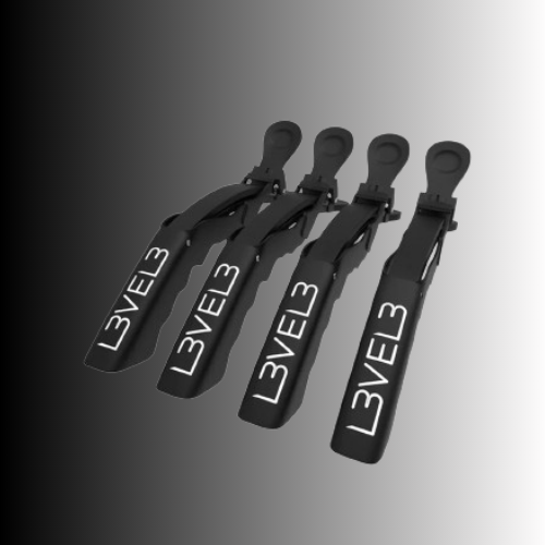 Level3 Hair Croc Clips - 4 Pack
